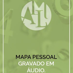 Mapa Pessoal gravado em áudio