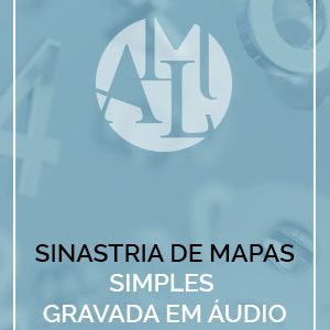 Sinastria de Mapas simples gravada em áudio